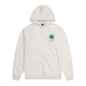 Only NY "NYC Parks Logo Hoodie" in Oatmeal Heather/Green size Large